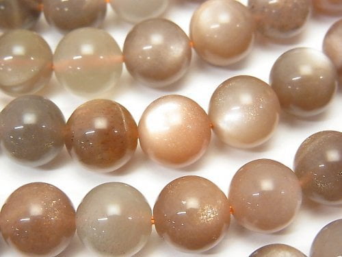 Moonstone, Round Gemstone Beads