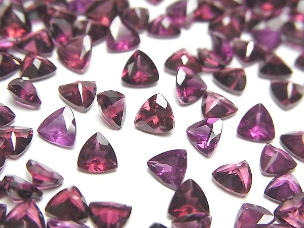 Garnet, Triangle Gemstone Beads