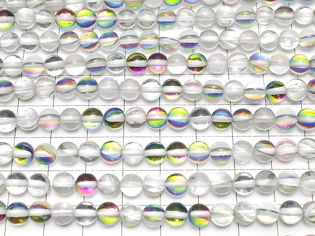 [Video] Rainbow Luna Flash Round 6mm 1-strand beads (approx. 15 inches/36 cm)