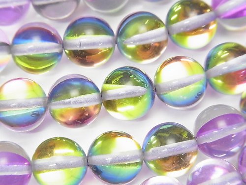 Luna Flash, Round Synthetic & Glass Beads