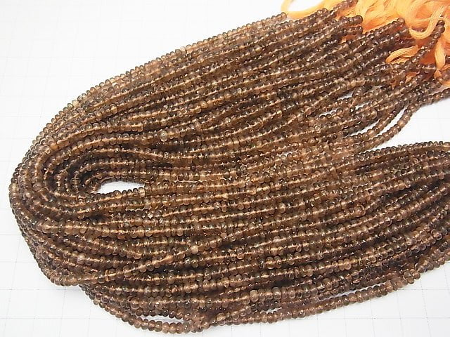 1strand $16.99! High Quality Andalusite AAA Roundel 3-3.5mm 1strand beads (aprx.13inch/32cm)