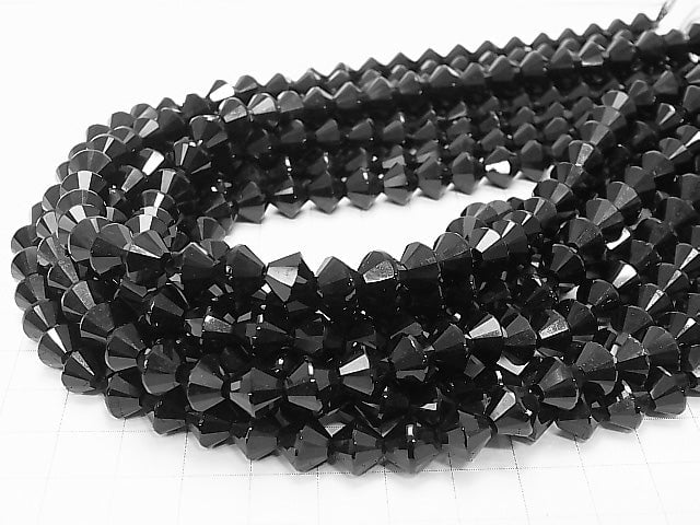 Onyx AAA Roundel 8x8x8mm 1strand beads (aprx.15inch/36cm)