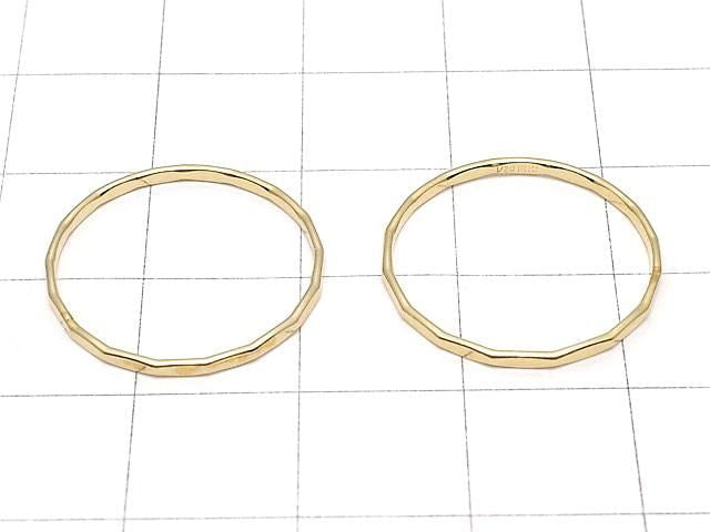 [Video] 14KGF Design Ring 1pc