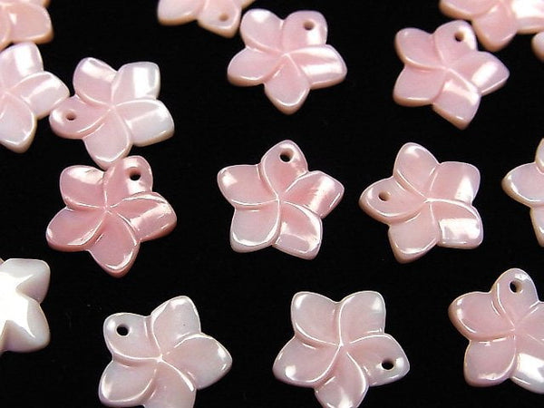 Carving, Flower, Mother of Pearl (Shell Beads) Pearl & Shell Beads