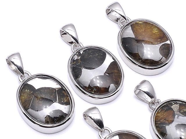 Accessories, Meteorite, Oval, Pendant Gemstone Beads