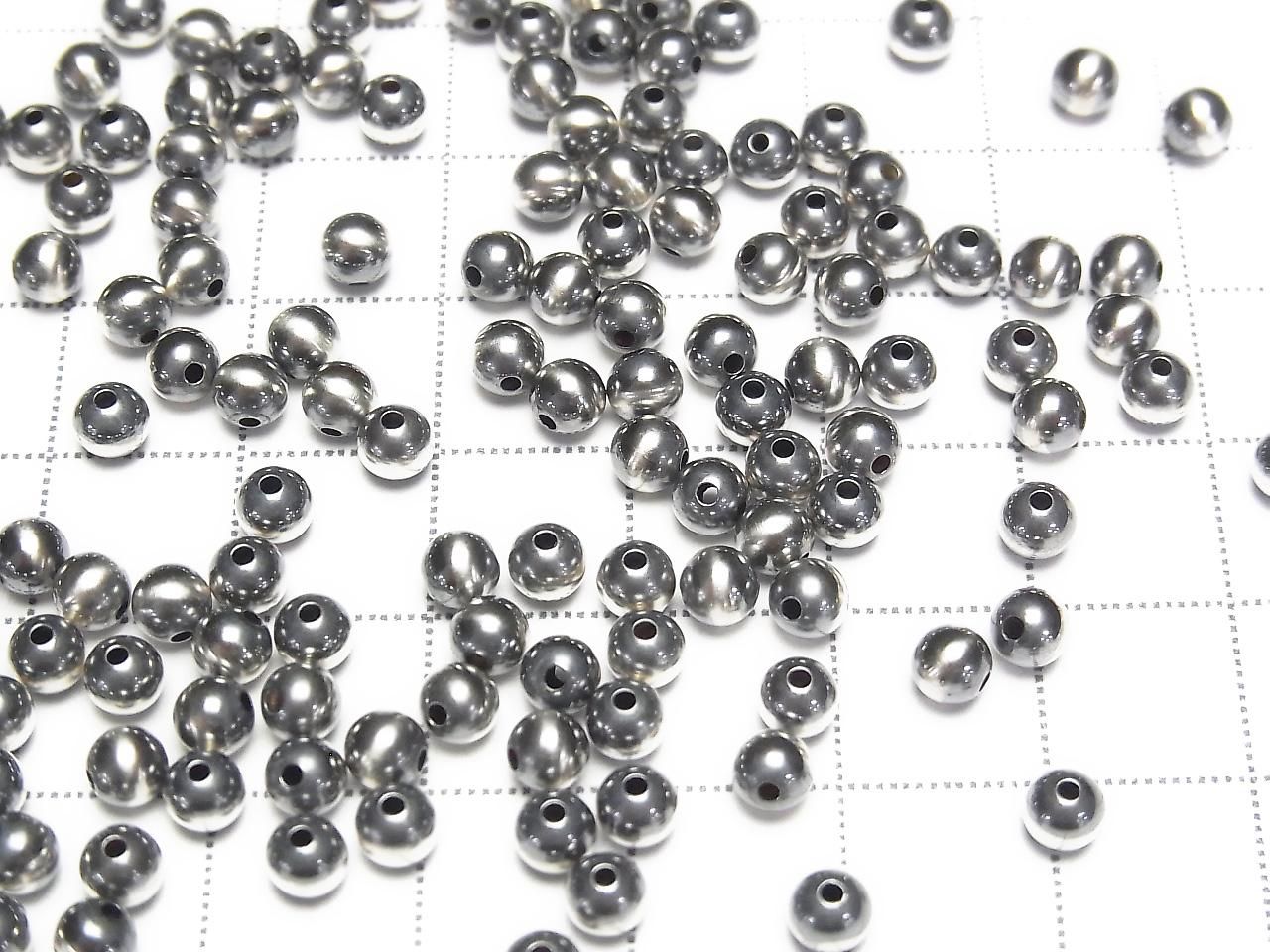 925純銀納瓦霍珍珠圓珠 4mm 5顆