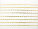 [18K Yellow Gold] Cable Chain 10cm