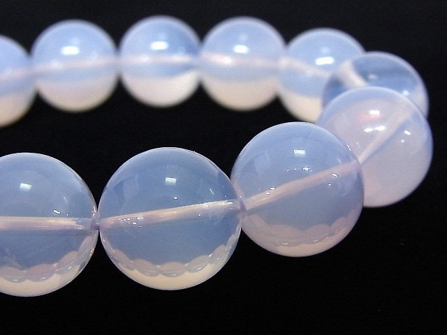 [Video] [One of a kind] Brazil High Quality Scorolite AAA- Round 13.5mm Bracelet NO.275