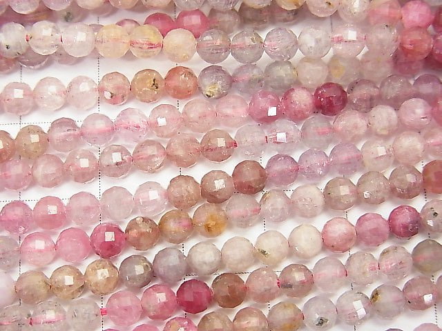 [Video] High Quality! Multicolor Spinel AA+ Mirror Faceted Round 4mm half or 1strand beads (aprx.15inch / 38cm)