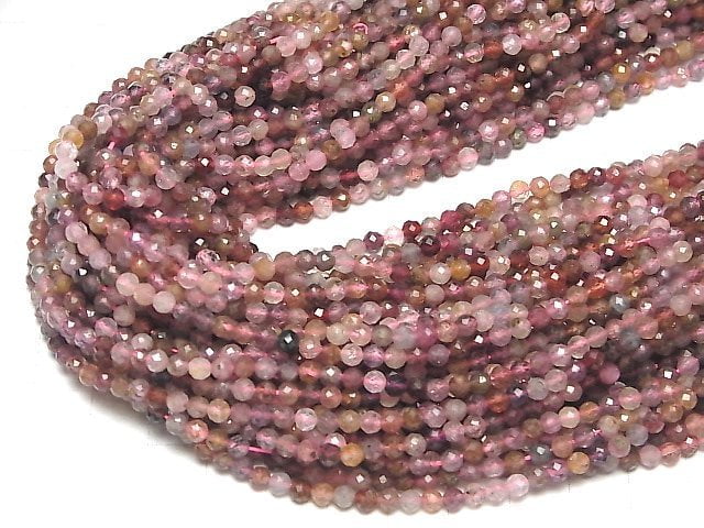 High Quality! Multicolor Spinal AAA Faceted Round 3mm half or 1strand beads (aprx.15inch / 38cm)