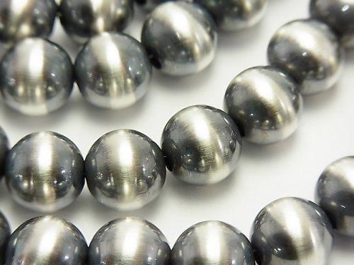 Silver925 Navajo Pearl Round 10mm 2pcs