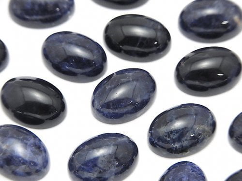 Cabochon, Sodalite Gemstone Beads