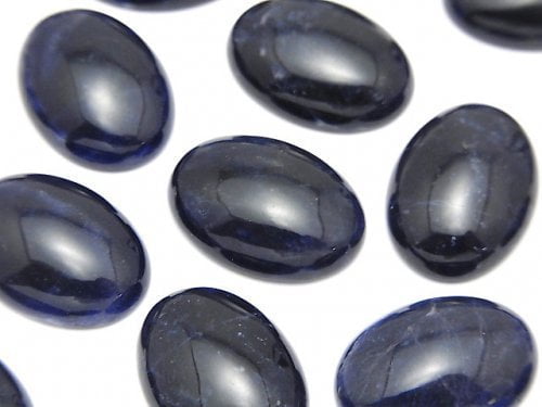 Cabochon, Sodalite Gemstone Beads