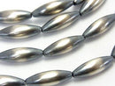 Silver925 Navajo Pearl Rice 18x6mm 2pcs