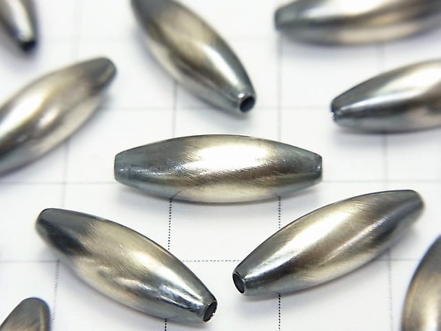 Silver925 Navajo Pearl Rice 18x6mm 2pcs