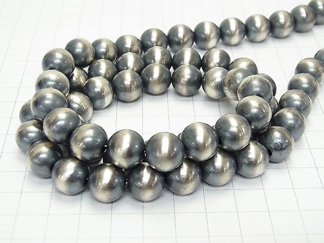 Silver925 Navajo Pearl Round 12mm 1pc