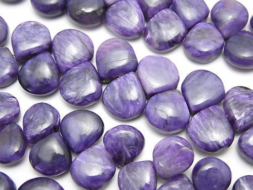 Charoite, Chestnut Shape Gemstone Beads