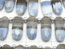 1strand $39.99 Stripe Blue Opal AA ++ Faceted Oval 1strand beads (aprx.7inch / 18cm)