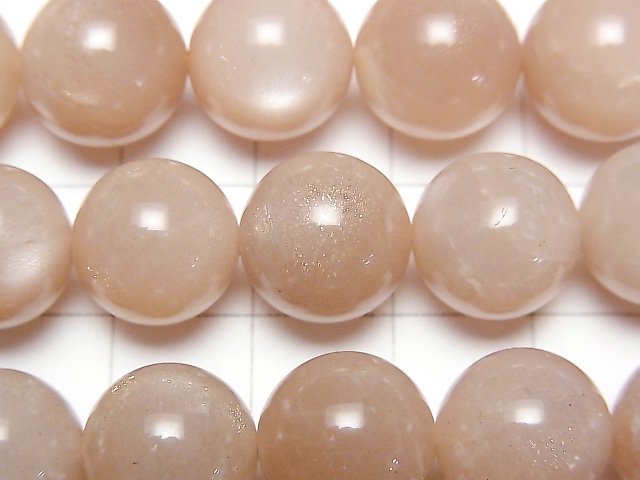 Orange Moonstone AA ++ Round 12mm half or 1strand beads (aprx.15inch / 36cm)