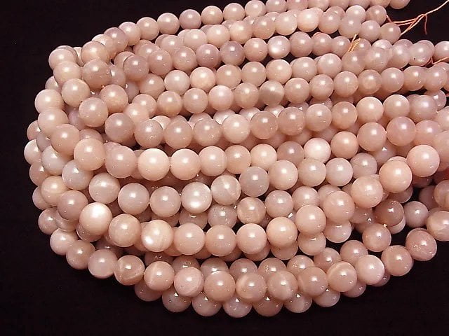 [Video] Orange Moonstone AA++ Round 12mm half or 1strand beads (aprx.15inch/36cm)