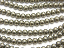 Golden Pyrite AAA Round 3mm 1strand beads (aprx.15inch / 38cm)