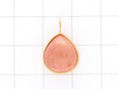 [Video] [One of a kind] Natural Strawberry Quartz AAA Pendant  18KGP NO.7
