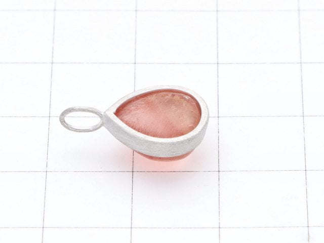 [Video] [One of a kind] Natural Strawberry Quartz AAA Pendant  Silver925  NO.11