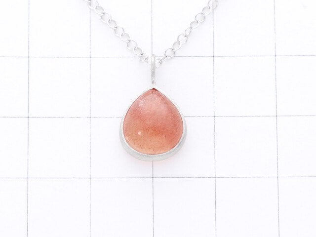 [Video] [One of a kind] Natural Strawberry Quartz AAA Pendant  Silver925  NO.11