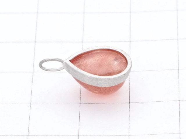 [Video] [One of a kind] Natural Strawberry Quartz AAA Pendant  Silver925  NO.13