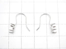[Video] Silver925 Earwire Blank 6x6mm Rhodium Plated 1pair $6.79!
