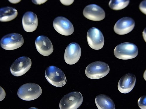 Cabochon, Moonstone, Oval Gemstone Beads