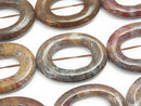Oval, Pietersite Gemstone Beads