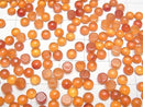 [Video]High Quality Carnelian AAA Round Cabochon 4x4mm 10pcs