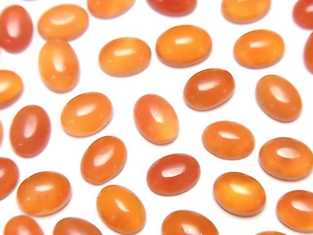 Cabochon, Carnelian Gemstone Beads