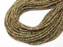 1strand $5.79! Unakite Rondelle (Heishi) 4x4x2mm 1strand beads (aprx.15inch / 38cm)