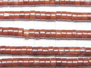 1strand $5.79! Red Jasper Rondelle (Heishi) 4x4x2mm 1strand beads (aprx.15inch / 38cm)