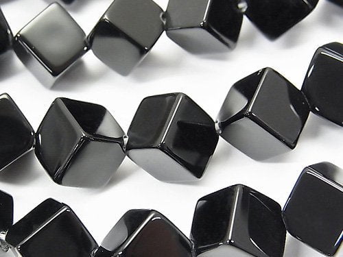 Cube, Onyx Gemstone Beads