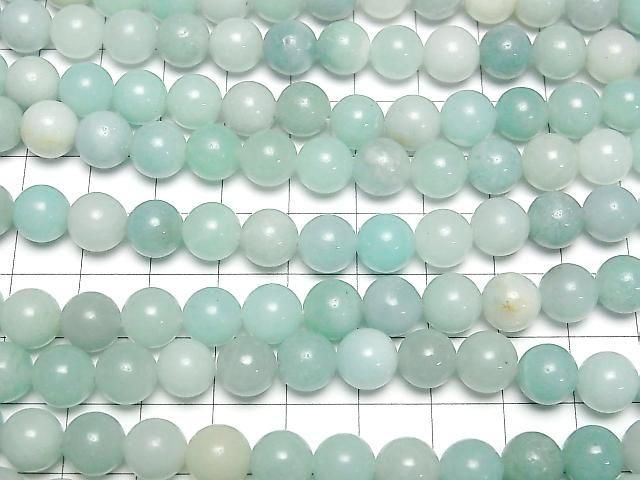 Amazonite AA++ Round 8.5mm 1strand beads (aprx.15inch/36cm)
