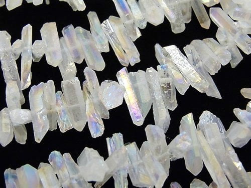 Crystal Natural Point Cut AB Coating 1strand beads (aprx.15inch / 37cm)