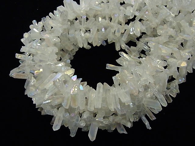 Crystal Natural Point Cut AB Coating 1strand beads (aprx.15inch / 37cm)