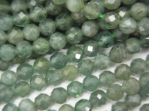 Apatite, Faceted Round Gemstone Beads