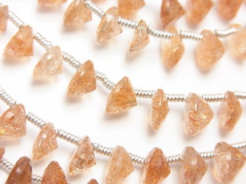 Round, Sunstone Gemstone Beads