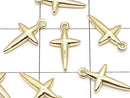 Metal Parts 11x6mm Cross Gold color 2pcs $1.79!