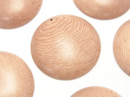 Coin, Wood Beads Natural Beads