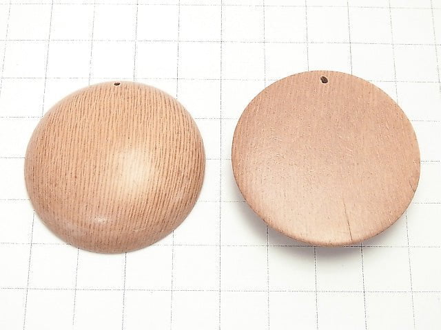 Rosewood Coin 40x40x8mm 2pcs $3.19!