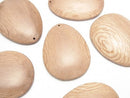 Pear Shape, Wood Beads Natural Beads
