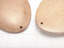 Rosewood Pear shape 40x33x7mm 2pcs $3.79!