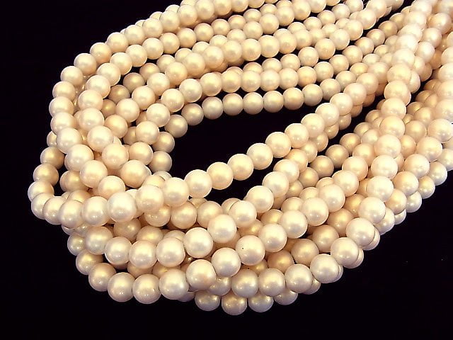1strand $2.79! Glass Beads  Round 8mm [Light Orange ] 1strand beads (aprx.14inch/34cm)