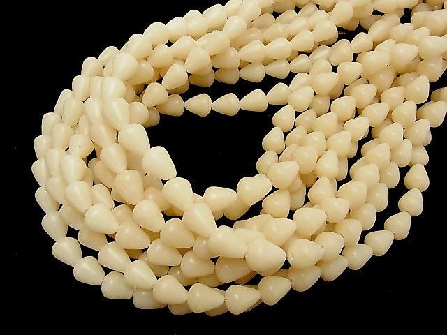 Palm Tree Vertical Hole Drop 10x8x8mm 1strand beads (aprx.15inch/38cm)