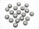 Gray Wood Rondelle 14mm [5mm Hole] 5pcs $2.79!